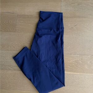 lululemon wunder train Blue Leggings